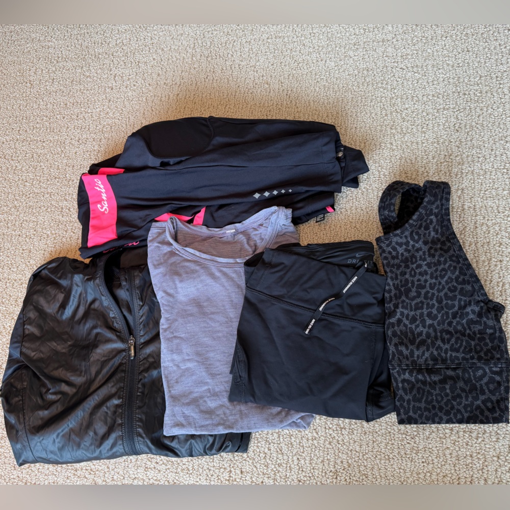 Bundle of Women’s Athletic Clothes Size Small (one medium)